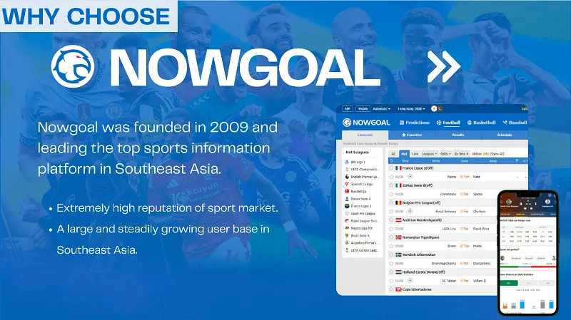 Nowgoal 6in1: Công cụ đa tính năng cho tỷ số, tỷ lệ kèo và thống kê bóng đá